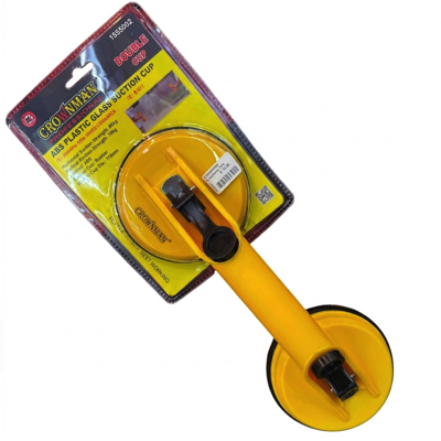 CROWNMAN DOUBLE SUCTION CUP Professional ABS Plastic Glass Lifter 1555002